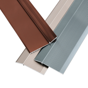 Đẹp linh hoạt cạnh TRIM nhôm sàn thảm TRIM đoạn đường nối kim loại sàn chuyển tiếp Dải <span class=keywords><strong>lowes</strong></span> - Product Image 6