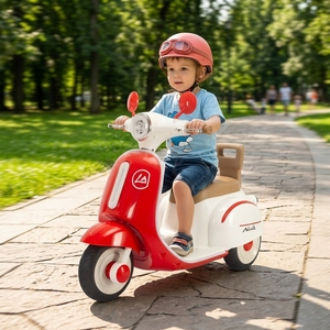 Kids Electric Motorcycle 3 Wheel , Children's Electric Tricycle with Music &amp; LED Light, Battery Powered <strong>Motorbike</strong> <strong>Gift</strong> - Product Image 1