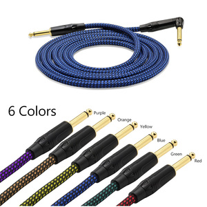 GAZ-CB32 <span class=keywords><strong>guitarra</strong></span> eléctrica <span class=keywords><strong>Cable</strong></span> 6,35 <span class=keywords><strong>Cable</strong></span> de Audio <span class=keywords><strong>Cable</strong></span> <span class=keywords><strong>Jack</strong></span> Mono <span class=keywords><strong>guitarra</strong></span> eléctrica bajo instrumento Musical <span class=keywords><strong>Cable</strong></span> oradores Cables Amp - Product Image 5