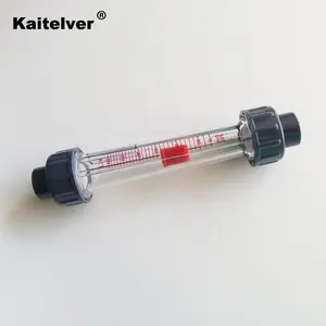 Medidor de fluxo de tubo plexiglass de plástico, medidor de fluxo de tubo/gás