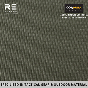H05 # Tissu Cordura en nylon 1000D vert olive <span class=keywords><strong>OG</strong></span>, revêtement PU IRR NIR WR, équipement tactique pour vêtements de sport, style à rayures proches de l'infrarouge - Product Image 2