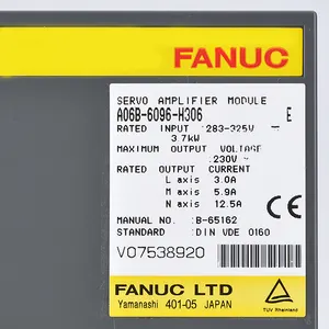 Fanuc Drive A06B-6096-H301 A06B-6096-H302 A06B-6096-H303 A06B-6096-H304 A06B-6096-H305 A06B-6096-H306 A06B-6096-H307