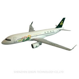 Regalo Corporativo Popular, Avión de Línea <span class=keywords><strong>A320</strong></span> a Escala 1:30 (125 cm), Material de Resina de Fibra de Vidrio, Hecho en China - Product Image 3