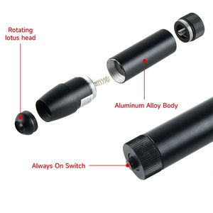 Instrumento Óptico de Apuntado Láser Táctico Ajustable Premium BST-1, Accesorio de Caza Portátil con Punto Rojo/Verde y Clip Opcional - Product Image 5