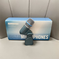 Microphone dynamique Beta56A à directivité cardioïde pour caisse claire, toms, grosse caisse, instruments en cuivre, usage domestique, scène et live
