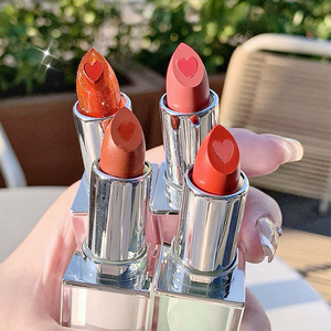 Gege Bear Vegan HALAL Certifié Crème Minérale Mate Hydratante Rouge à Lèvres Sandwich Brillant Effet Miroir Lèvres Pleines Longue Durée - Product Image 3