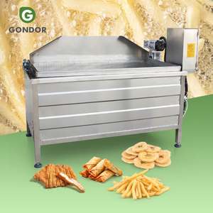 Friteuse à huile et à eau pour petits lots de 150 L, modèle Industrie 6, pour frites et poisson, à gaz et électrique - Product Image 1