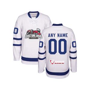 Nouveau maillot de hockey sur glace pour hommes, personnalisé, à manches longues, en polyester 100%, vierge pour sublimation, vente en gros - Product Image 1