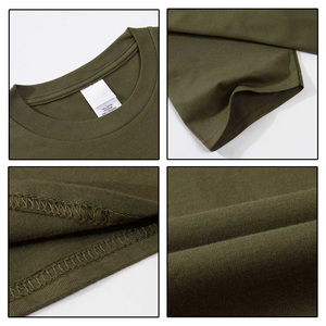 Bán Buôn <span class=keywords><strong>T</strong></span>ùy Chỉnh 100% Cotton <span class=keywords><strong>T</strong></span>-Shirts 180gsm Trống Quá Khổ Đào <span class=keywords><strong>T</strong></span>ạo Tee Ngắn Tay Áo Vòng Cổ Cộng Với Kích Thước Thoáng Khí <span class=keywords><strong>T</strong></span>-<span class=keywords><strong>Shirt</strong></span> - Product Image 5