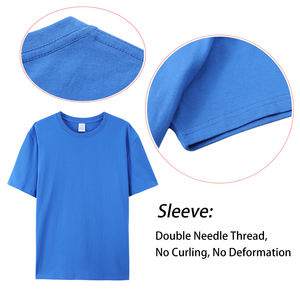 男女兼用特大<span class=keywords><strong>T</strong></span>シャツ男性用無地ブランクカスタムスクリーン印刷男性ヘビー級コットンホワイト<span class=keywords><strong>T</strong></span>シャツバルク - Product Image 3