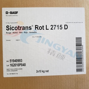 Pigmento inorgánico Sicopal Marrón Rojo L2715 D Rojo 101 Óxido <span class=keywords><strong>de</strong></span> hierro transparente - Product Image 2