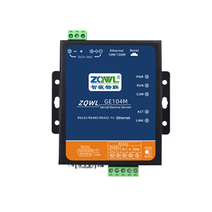 Convertidor de serie a <span class=keywords><strong>Ethernet</strong></span> industrial, 1 puerto, RS485, RS232, RS422, con terminal de tornillo con Modbus TCP - Product Image 1