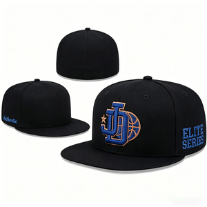 Gorra de Béisbol Personalizada con Logotipo Bordado, Gorra de Moda para Exteriores, Protección Solar, Visera Plana, Poliéster, Cierre Trasero Ajustable, 6 Paneles, Unisex - Product Image 3