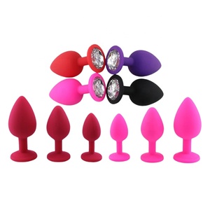 Masseur de la prostate pour adultes, kit d'entraînement en silicone pour bouchons anaux, jouets sexuels - Product Image 2