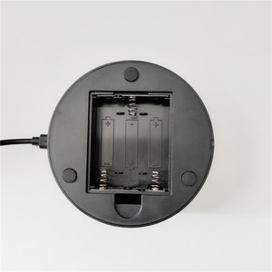 ABS Acrylic 3D LED Lamp Cơ Sở Set Night Light Đứng Đen Power Adapter Cáp USB + Điều Khiển Từ Xa Món Quà Sinh Nhật Bán Buôn Năm Mới - Product Image 5