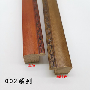 Wood Trim Picture <b>Frame</b> Moulding 002 Series Chinese Style Embossed Durable Outdoor Use - Product Image 3