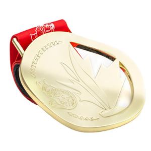 Médailles sportives traditionnelles personnalisées en alliage de zinc, de haute qualité, moulées sous pression 2D et 3D, avec ruban – Vente en gros fabricant - Product Image 6