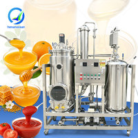 OCEAN Industriële Sap Elektrische Drukvaten Batch 1000l Vacuümconcentrator Verdamper