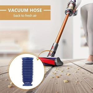 Tuyau de rechange bleu avec bande en peluche et rouleau en velours doux pour aspirateurs <span class=keywords><strong>Dyson</strong></span> V6 V7 <span class=keywords><strong>V8</strong></span> V10 V11, pièces détachées pour le nettoyage domestique - Product Image 2