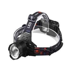 YH3248 blanc Laser longue portée forte lampe <span class=keywords><strong>chauve</strong></span> Rechargeable en plein air pêche de nuit escalade Zoom chapeaux lampe de poche - Product Image 6