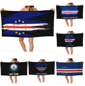 Serviette de plage Cap-Vert personnalisée de haute qualité, séchage rapide, absorbante, légère et fine, pour salle de bain, <span class=keywords><strong>piscine</strong></span> et natation - Product Image 1
