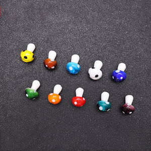 ลูกปัดแก้วคริสตัลหลากสีรูปเห็ดสำหรับงาน DIY ทำสร้อยคอ จี้ และเครื่องประดับ - Product Image 4