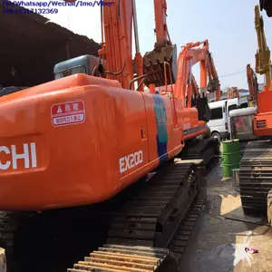 टिकाऊ हालत इस्तेमाल किया Hitachi Ex200-3 20 टन क्रॉलर खुदाई, जापान बनाया Ex120-1 Ex120-2 Ex120-3 Ex200-1 Ex200-2 Ex200-3