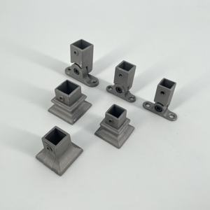 Soporte de Barandilla Giratorio Ajustable de Aluminio Fundido a Presión para Escaleras Interiores, Tubo Cuadrado de 14x14 mm, Garantía de 5 Años - Product Image 6