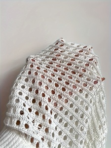 European and American White Minimalist <strong>Short</strong> <strong>Skirt</strong>, Beach Bikini <strong>Skirt</strong>, <strong>Sexy</strong> Mesh Strap, Split Vacation Swimming <strong>Skirt</strong> Garment - Product Image 5
