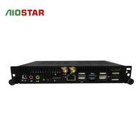 AIOSTAR Intel Core I3-8100T 8. Nesil DDR4 2400MHz Gömülü Bilgisayar, 128G SSD MiniPC Linux OPS Ekran Portlu, Stokta Mevcut
