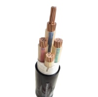 Câble d'alimentation XLPE à âme en cuivre 0,6/1 kV, 2 à 5 conducteurs, gaine PVC, câble électrique basse tension