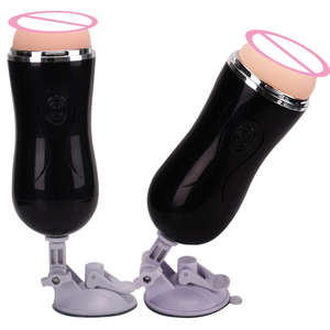 热卖男性自慰器带吸盘飞机杯男性自慰性玩具 - Product Image 3