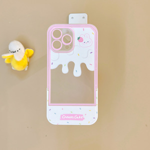 Honatop per <span class=keywords><strong>iphone</strong></span> 14 pro max con design della custodia per telefono con gelato fondente, per custodia per <span class=keywords><strong>iphone</strong></span> 13 pro max/11 custodia in tpu <span class=keywords><strong>trasparente</strong></span> per pc - Product Image 4