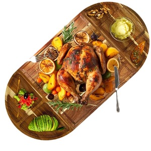 Juego de Tablas Magnéticas para Charcutería RosiRoli en Madera de Acacia con Compartimentos para Servir Queso y Embutidos - Product Image 3