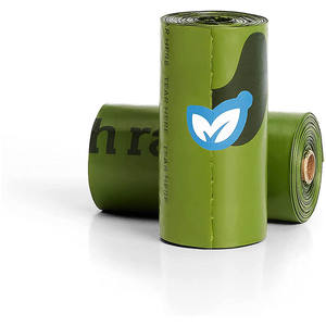 Bolsas para Desechos de Mascotas a Prueba de Olores, Bolsas para Excrementos de Perro a Prueba de Fugas en Rollo para Pasear Perros al Aire Libre - Product Image 1