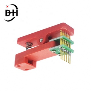 Soporte de prueba con espaciado de 2.54mm, pinza de sujeción para PCB, accesorio de sonda, pin pogo para programación y grabación, 3P 4P 5P 6P 7P 8P 9P 10P - Product Image 2