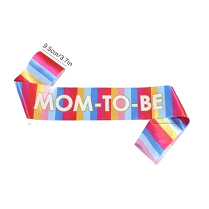 Mommy to be Party tracolla fascia in raso - Product Image 2