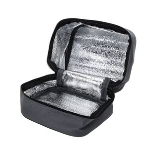 High Quality Canvas Insulated Lunch Bag Soft Cooler Cooling Bag for Food - Product Image 3