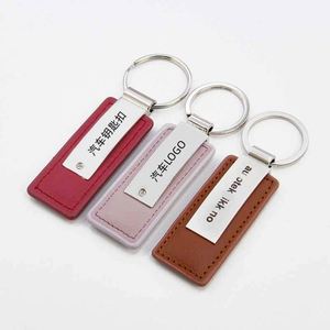 Porte-clés en cuir PU personnalisable, cadeau souvenir, vente chaude - Product Image 3