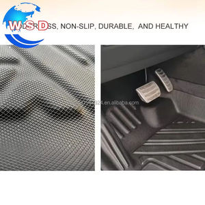 Alfombrillas de Coche 3D de TPE de 3.5mm para Conductor Izquierdo, Alfombrillas para Piso de Coche Compatibles con <span class=keywords><strong>SUZUKI</strong></span> <span class=keywords><strong>Baleno</strong></span> <span class=keywords><strong>2023</strong></span>, Impermeables y Resistentes al Desgaste - Product Image 4