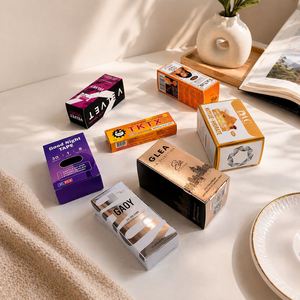 Caja de Embalaje Cosmético Personalizada, Caja de Cartón Plegable de Papel de Lujo, Impresión OEM, Embalaje para Cuidado de la Piel, Perfume y Aceites Esenciales - Product Image 1