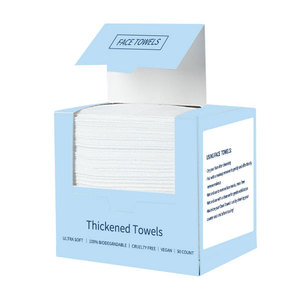<span class=keywords><strong>Toallas</strong></span> faciales limpias de pañuelos de algodón <span class=keywords><strong>Spunlace</strong></span> desechables más vendidas para el cuidado facial de adultos uso doméstico - Product Image 5