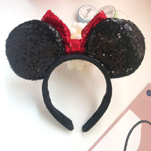 Sparkling <strong>Bow</strong> <strong>Headband</strong> for Adults and Children for Princess Photo Shoots and Amusement Park Hair Accessories - Product Image 4