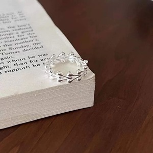 S925 Sterling Silver Heart <b>Ring</b> <b>Open</b> Design For Women Everyday Wear Jewelry - Product Image 4