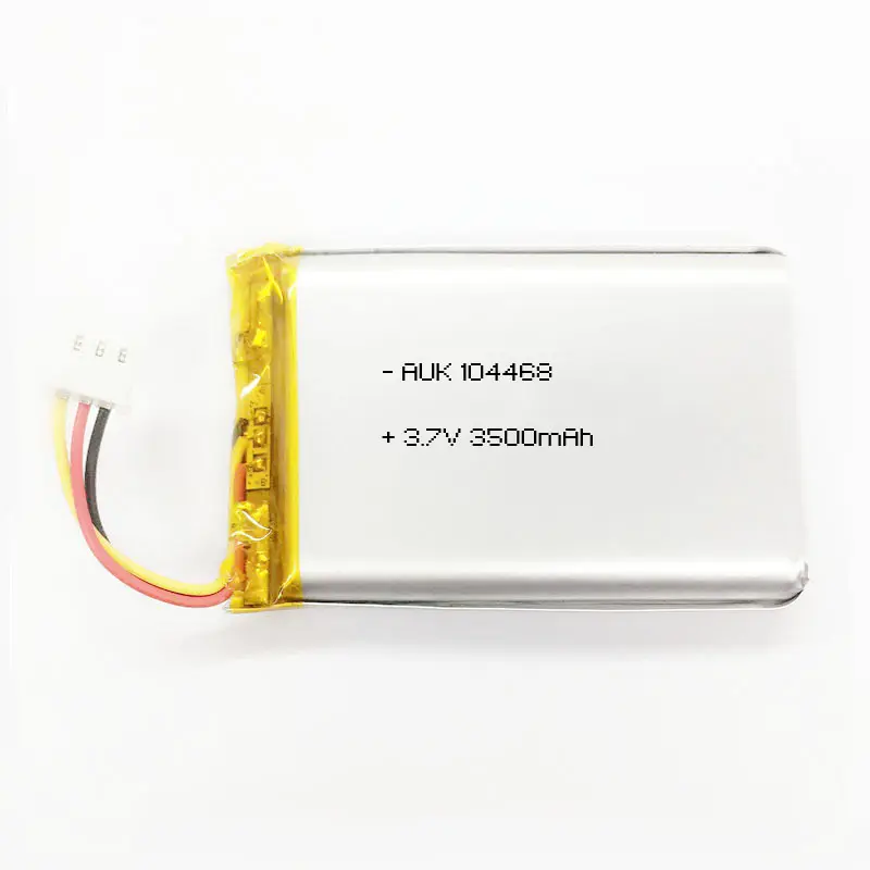 Hunan AUK rechargeable lipo battery 3.7V 7.4V 2S 3400mAh 3500mAh 4000mah 944378 li-po battery 805683 5000mah