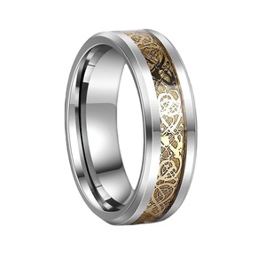 Anillos de <span class=keywords><strong>boda</strong></span> góticos para hombre, anillos de tungsteno de alta calidad, de fábrica china, al por mayor - Product Image 5