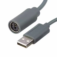 Câble adaptateur USB pour manette Xbox 360 vers PC, câble détachable pour Xbox 360
