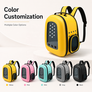 Maßgefertigter EVA Haustier-Rucksack Großhandel Transparente Katzentransporttasche Kratzfester Hartschalen-Haustierrucksack OEM ODM - Product Image 3
