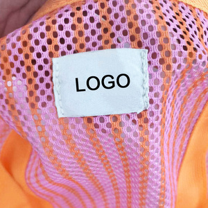 Bolso de playa grande de malla transparente con parte superior abierta para mujer, bandolera transparente a rayas sin arena, colorido para verano y piscina - Product Image 2