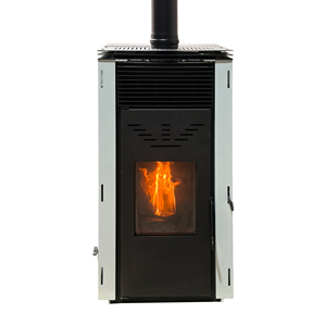 Poêle à granulés sans électricité, chauffage au granulés de bois de 11 kW pour usage intérieur, aucune prise secteur requise, chauffage efficace pour cabanes, garages - Product Image 4